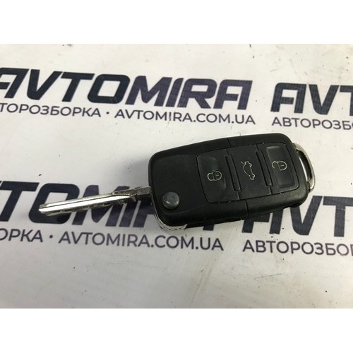 Ключ замка зажигания Skoda Fabia 2 2007-2014 3T0837202H